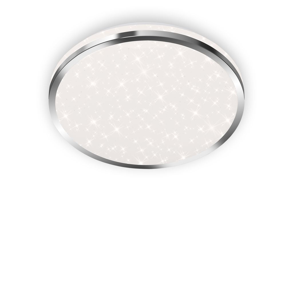 LED Luce a soffitto Ø 28 cm 12W 1200lm cromo